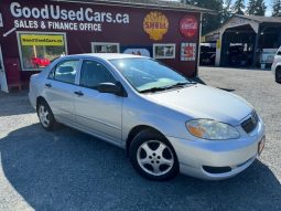 2006 TOYOTA COROLLA ONE OWNER <BR> 4 DOOR AUTOMATIC