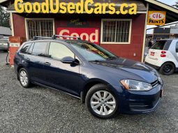 2016 VW GOLF SPORTWAGEN <BR> 5 SPD MANUAL, NO ACCIDENTS