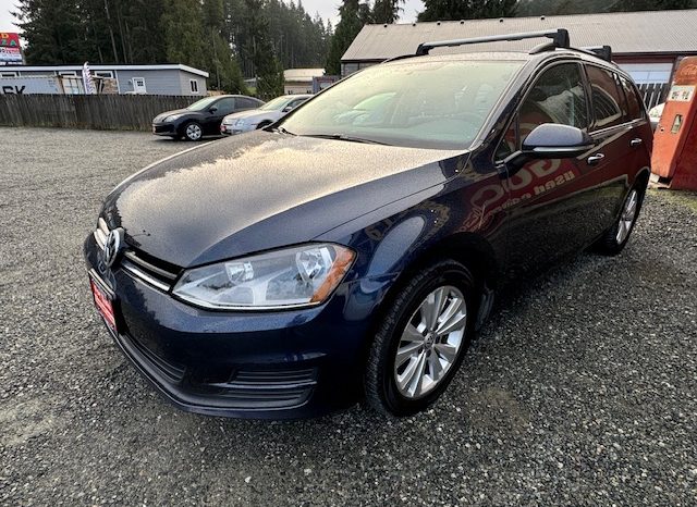 
								2016 VW GOLF SPORTWAGEN <BR> 5 SPD MANUAL, NO ACCIDENTS full									