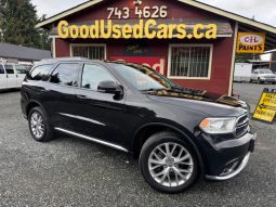 2016 DODGE DURANGO LTD  <BR> AWD, 3.6L V6, NO ACCIDENTS