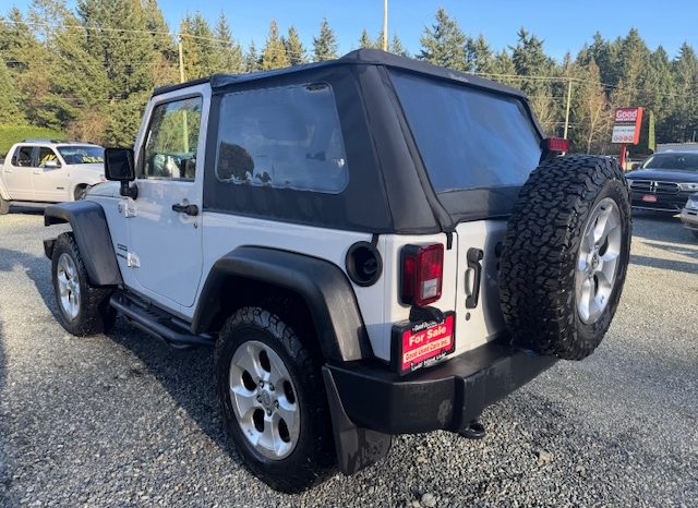 
								2013 JEEP WRANGLER SPORT 2 DR SOFT TOP<BR> NO ACCIDENTS, ONE OWNER full									
