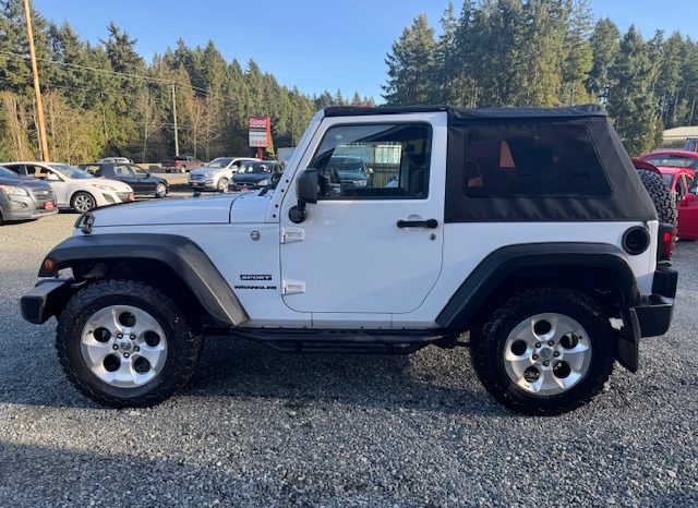 
								2013 JEEP WRANGLER SPORT 2 DR SOFT TOP<BR> NO ACCIDENTS, ONE OWNER full									