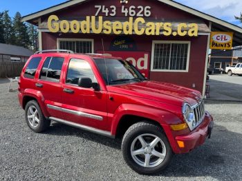 2006 JEEP LIBERTY LIMITED <BR> DEALER SERVICED