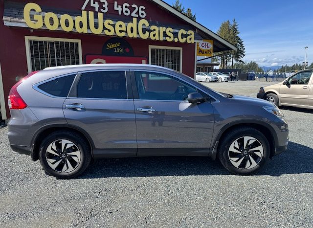 
								2015 HONDA CRV TOURING <BR> ONE OWNER, AWD full									