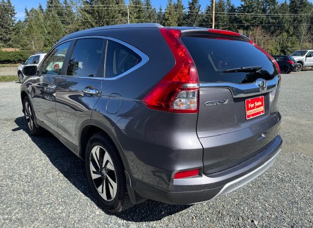 
								2015 HONDA CRV TOURING <BR> ONE OWNER, AWD full									